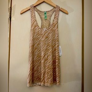 Animal print Pajama Top Size Medium